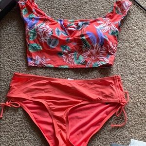 Two piece bathing suit